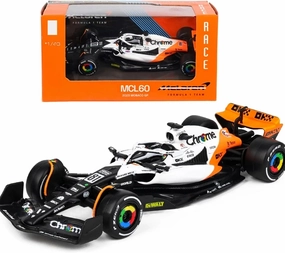 New 1/43 MCL60#81 Oscar Racing Model Car for Grand Prix Formula Monaco Adult Miniature Die Cast Triple Crown Vehicle Collection