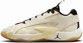 NIKE Jordan Luka 2 Men's Basketball Shoes (DX8733-100, Coconut Milk/Fossil/Lemon Drop/Black) Size 10