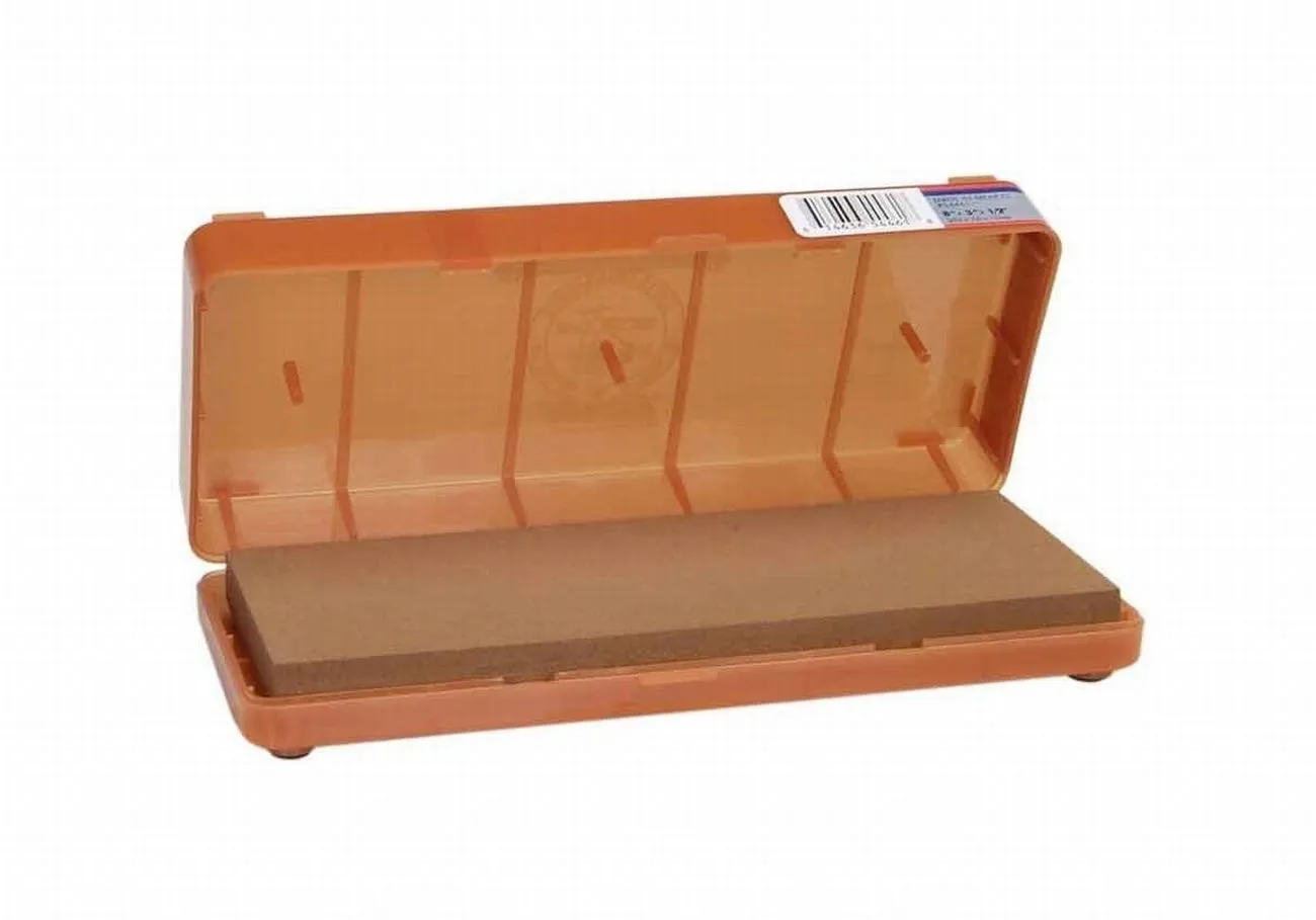 NORTON SAINT-GOBAIN Abrasives 85970 Aluminum Oxide, India Single Grit Benchstone (IM9), 11-1/2" x 2-1/2" x 1/2", Replacement Stone For IM313 Oilstone System