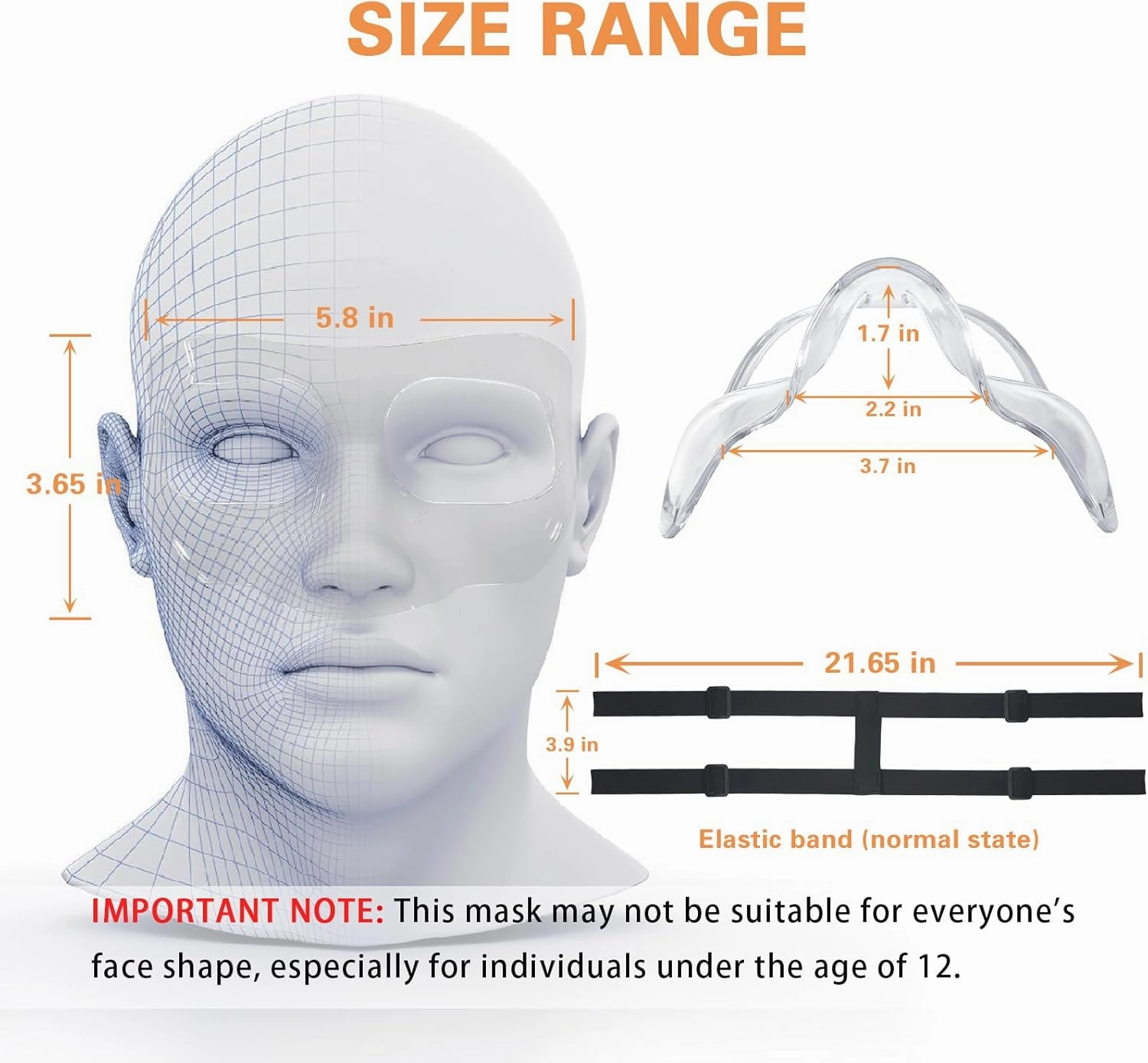 Nose Guard for Broken Nose, Protective Face Masks for Basketball and Soccer Sports,Adjustable Face Mask with Foam Padding for Men and Women,