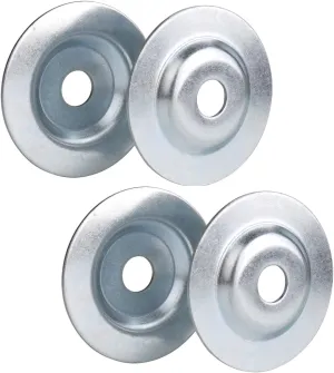 OD3-1/10'' x ID 5/8'' 2 Set Bench Grinder Arbor Washer/Flange for Grinding polishing Wire Wheel Buffing (OD3-1/10'' x ID 5/8'')