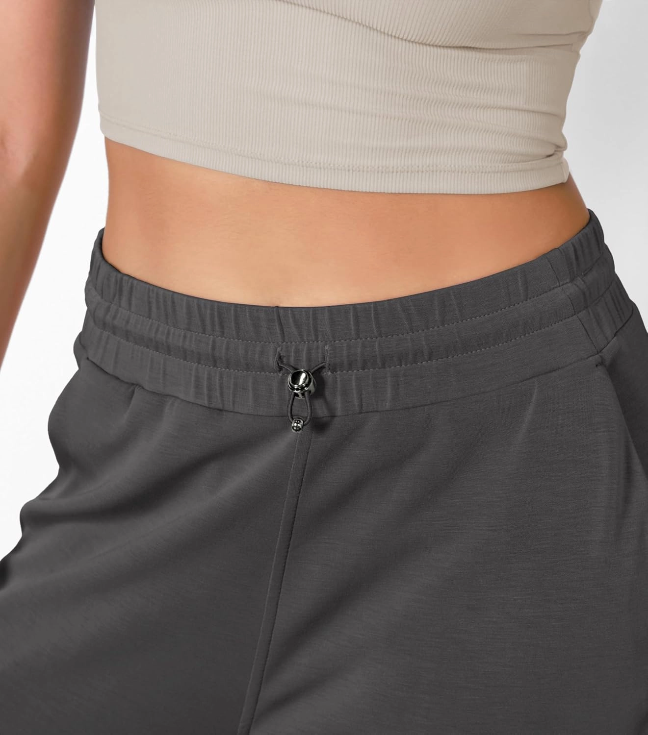 ODODOS Women's Modal Soft Jogger Pants with Pockets Adjustable Shockcord High Waist Sweatpants Casual Lounge Pants