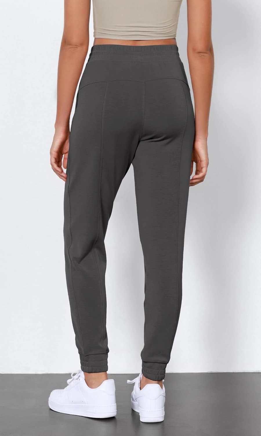 ODODOS Women's Modal Soft Jogger Pants with Pockets Adjustable Shockcord High Waist Sweatpants Casual Lounge Pants