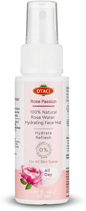 OTACI Rose Passion Complete Skincare Ritual Set – 5-Step Natural Face Care with Rose Water & Aloe