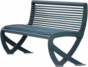 Outdoor Bench Outdoor Iron Art Park Chair Outdoor Garden Bench Scenic Leisure Seat Outdoor Garden Open Air Rest Chair Garden Bench (Size : S:120cm)