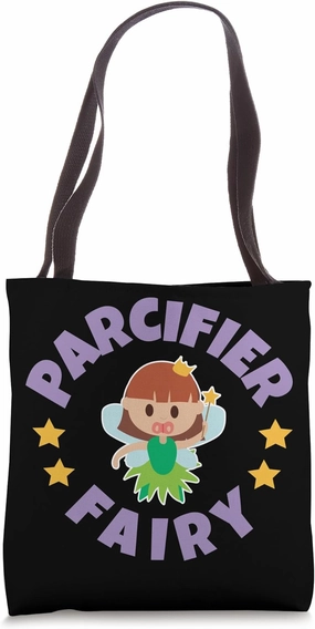 Pacifier Fairy Binky Fairy Fairy Tale Tote Bag