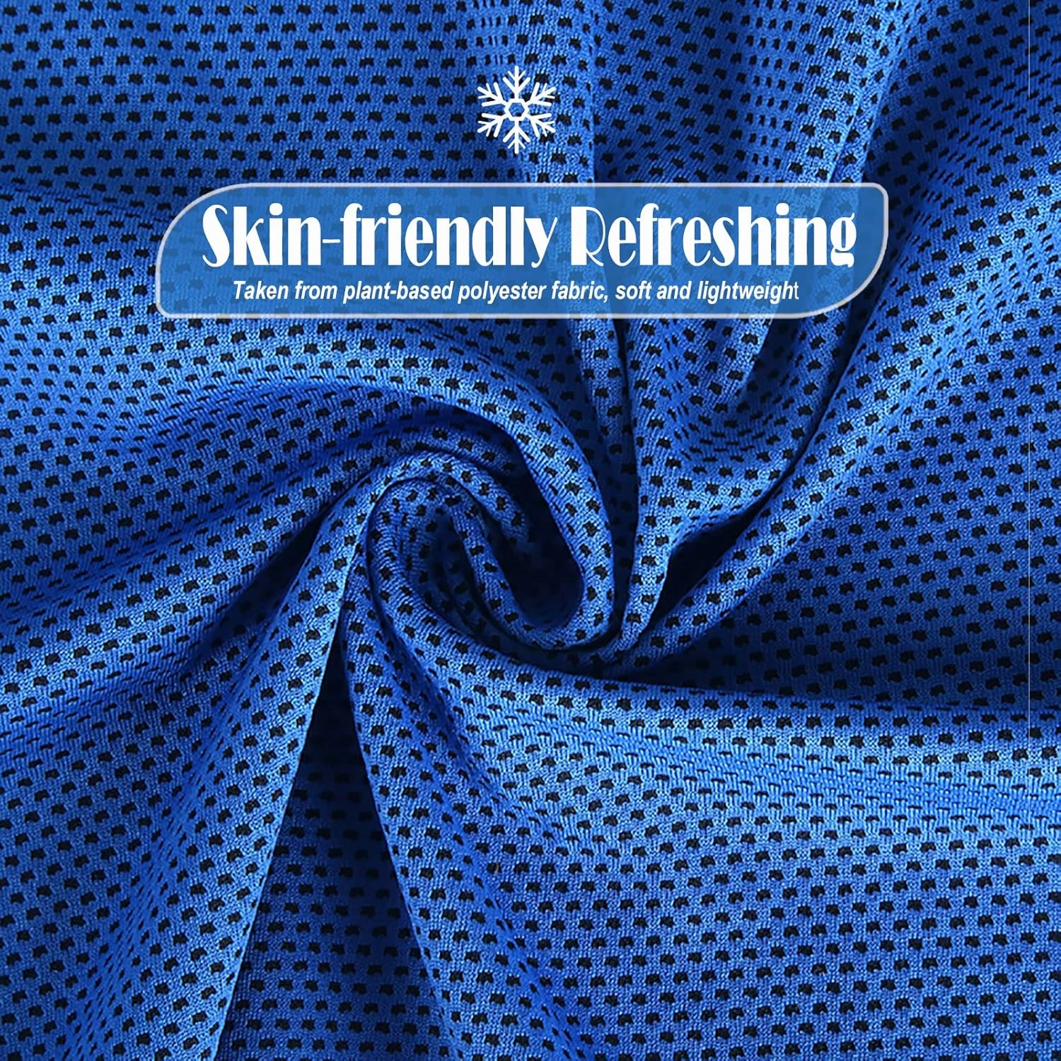 Pack of 20 Cooling Towel 40x12'' Ice Towel for Neck and Face Microfiber Chilly with Bag Breathable Yoga Gym Stay Cool Towels Sweat Rag for Workout Running Camping Pilates Beach, Dark Blue