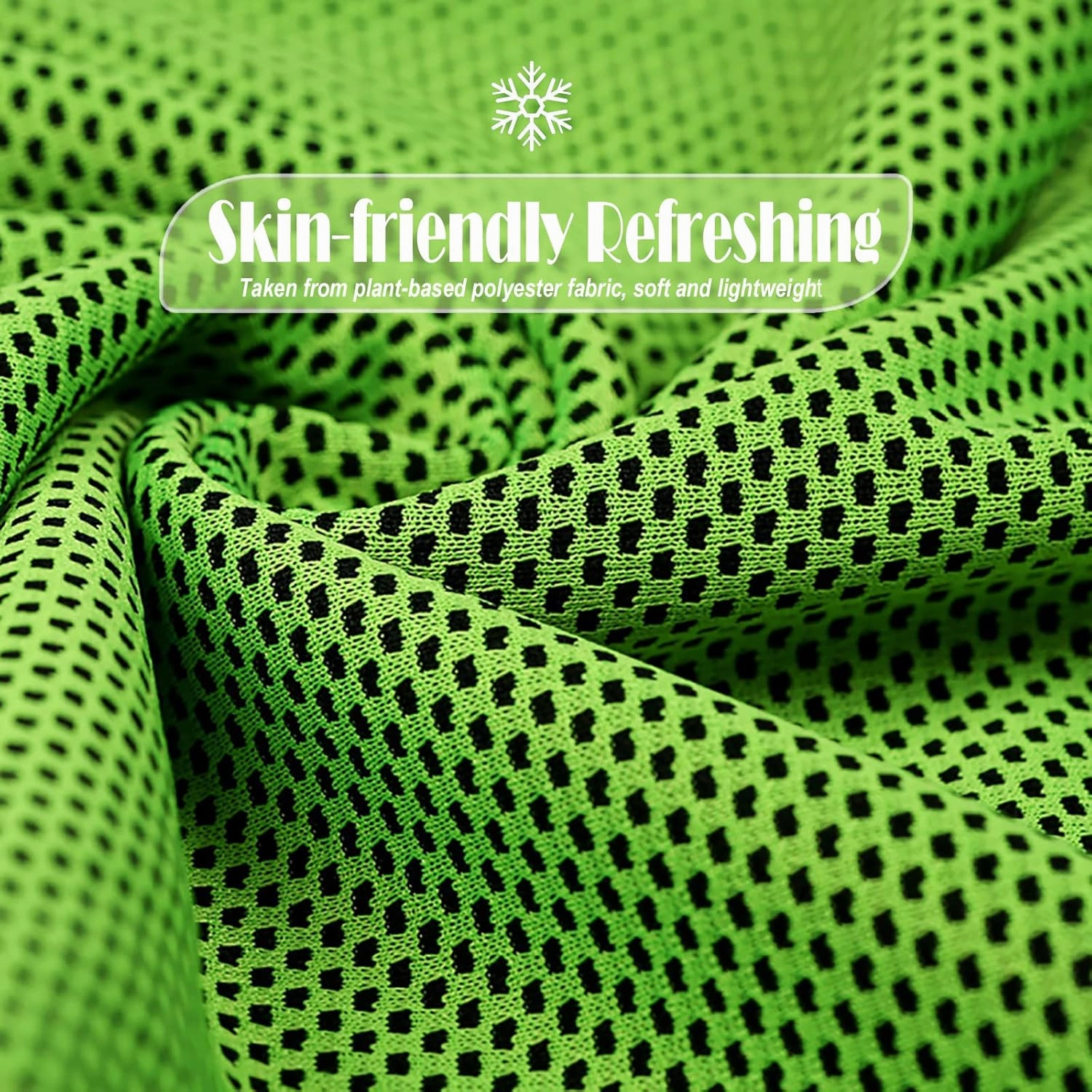 Pack of 20 Cooling Towel 40x12'' Ice Towel for Neck and Face Microfiber Chilly with Bag Breathable Yoga Gym Stay Cool Towels Sweat Rag for Workout Running Camping Pilates Beach, Green