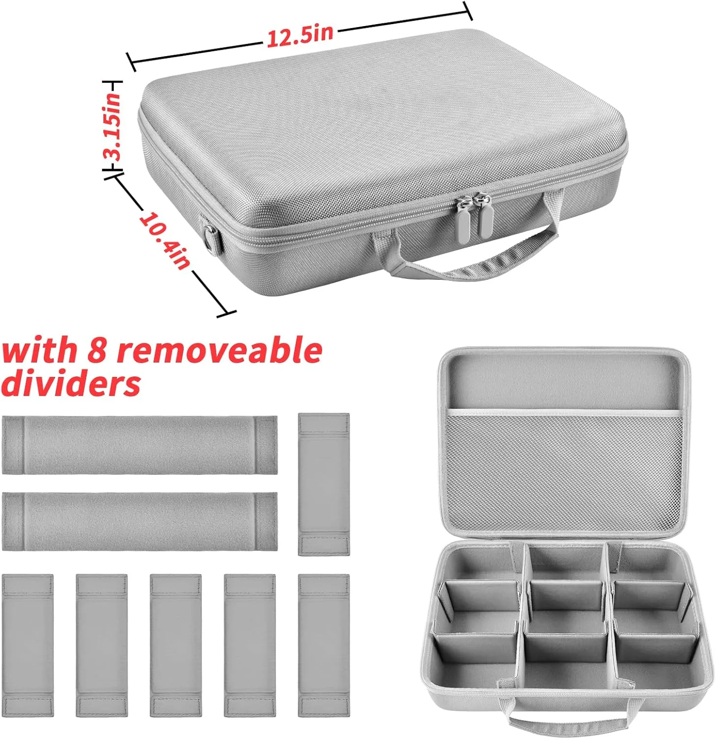 PAIYULE Large 2500  Card Case for Cards, Sports, Magic The Gathering, Phase 10 Games -(Bag Only)