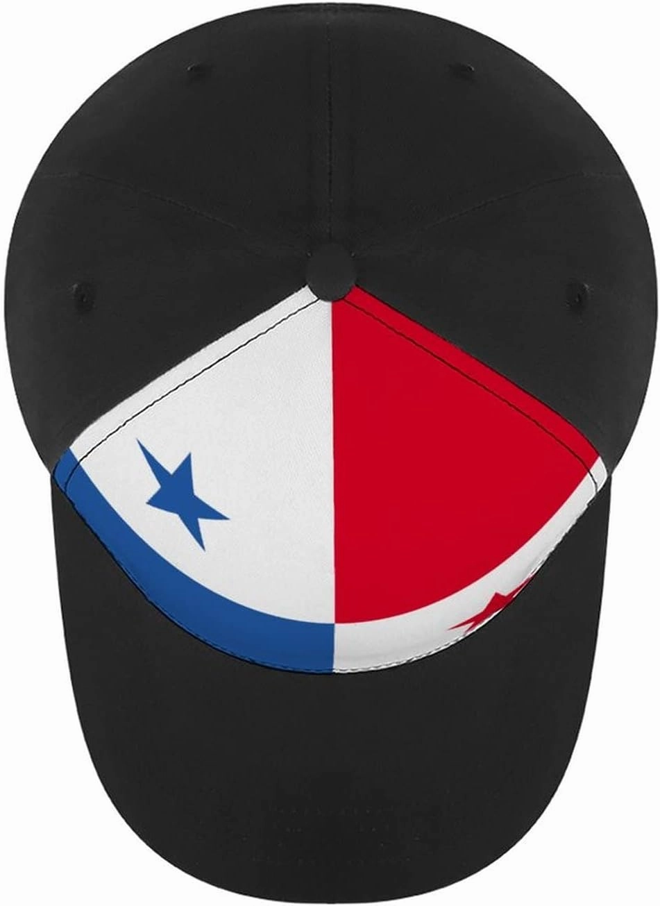 Panama Flag Baseball Cap Adjustable Size Couple Hat for Sports Workouts and Outdoor Fishing