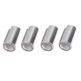 PartyKindom 4 Roll Hair Coloring Foil Kit Highlight Foil Hairdressing Tool for Coloring Perm Heat Treatment