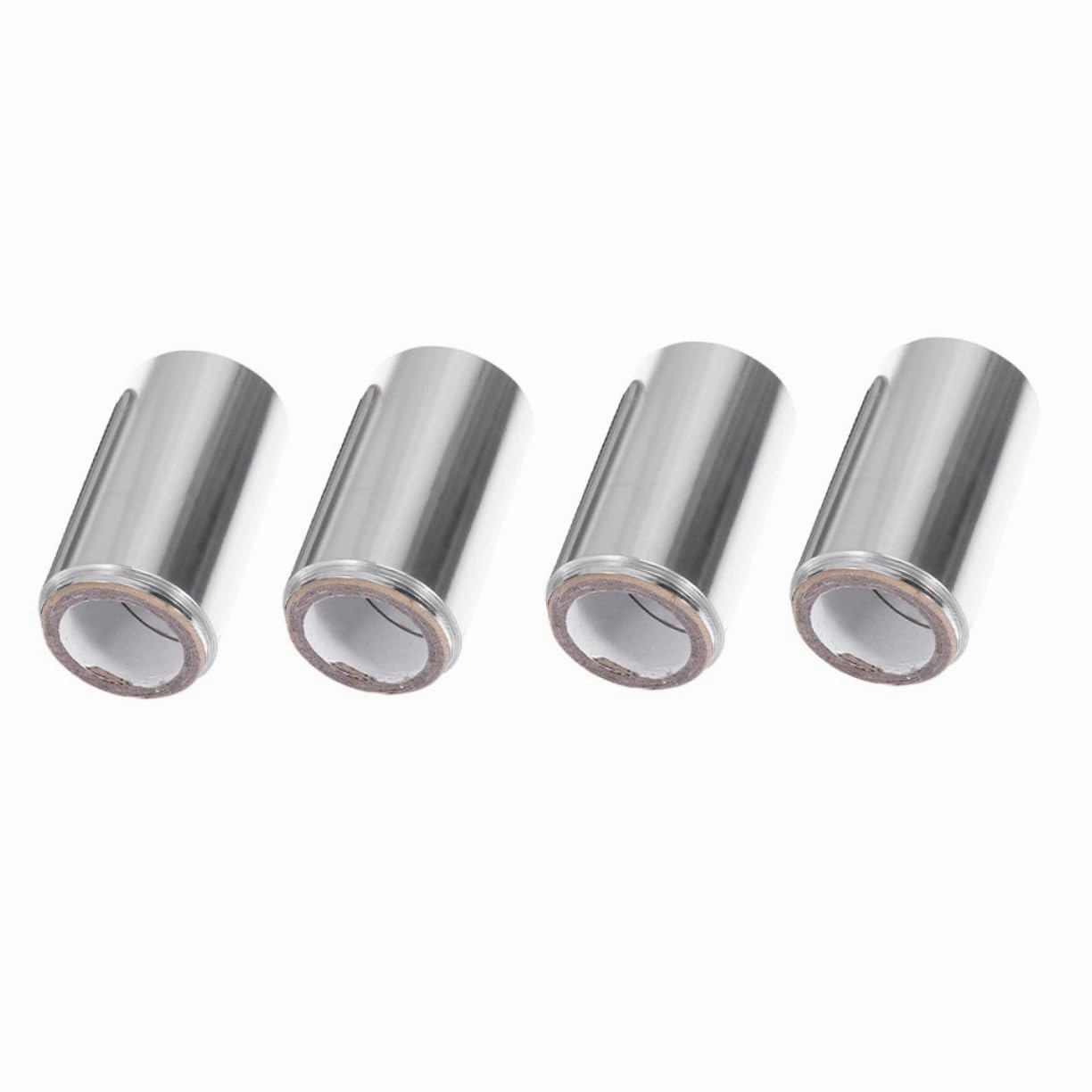 PartyKindom 4 Roll Hair Coloring Foil Kit Highlight Foil Hairdressing Tool for Coloring Perm Heat Treatment