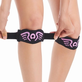 Patella Knee Strap 2-Pack with Ergonomic Silicone Pad for Patellar Tendon Support, Adjustable Compression Knee Stabilizer - Lightweight, Breathable for Running, Jumping, Squats, All Activities