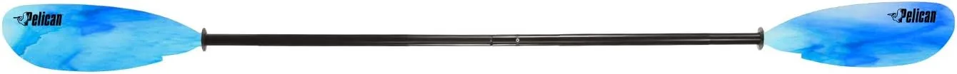 Pelican - Poseidon Paddle - Aluminum Shaft with Reinforced Fiberglass Blades - Lightweight, Adjustable Kayaks Paddles - Perfect for Kayaking Boating