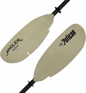 Pelican - Poseidon Angler Paddle - Aluminum Shaft with Reinforced Fiberglass Blades - Lightweight, Adjustable Kayaks Paddles - Perfect for Kayak Fishing