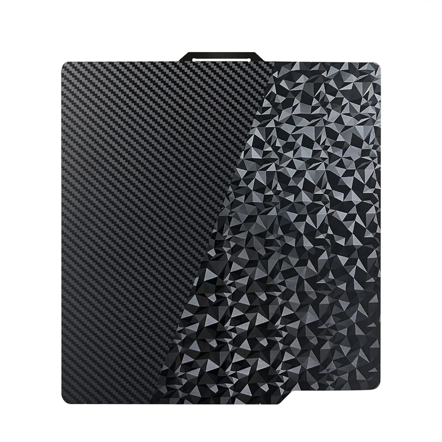PEO PET Build Plate for Bambu Lab X1C X1 X1E P1P P1S A1, Smooth Textured Flexible PEO PET Spring Steel Bed Plate for Bambulab X1, P1 Series 3D Printer Platform