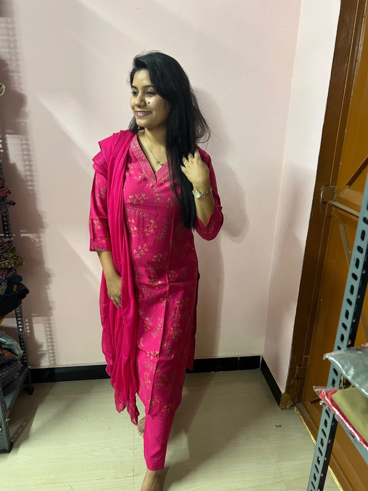 Perimum Vetican Silk Kurti - VSK32