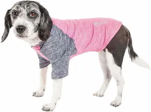 Pet Life ® Active 'Hybreed' 4-Way Stretch Two-Toned Performance Dog T-Shirt