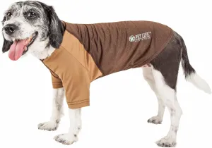 Pet Life ® Active 'Hybreed' 4-Way Stretch Two-Toned Performance Dog T-Shirt