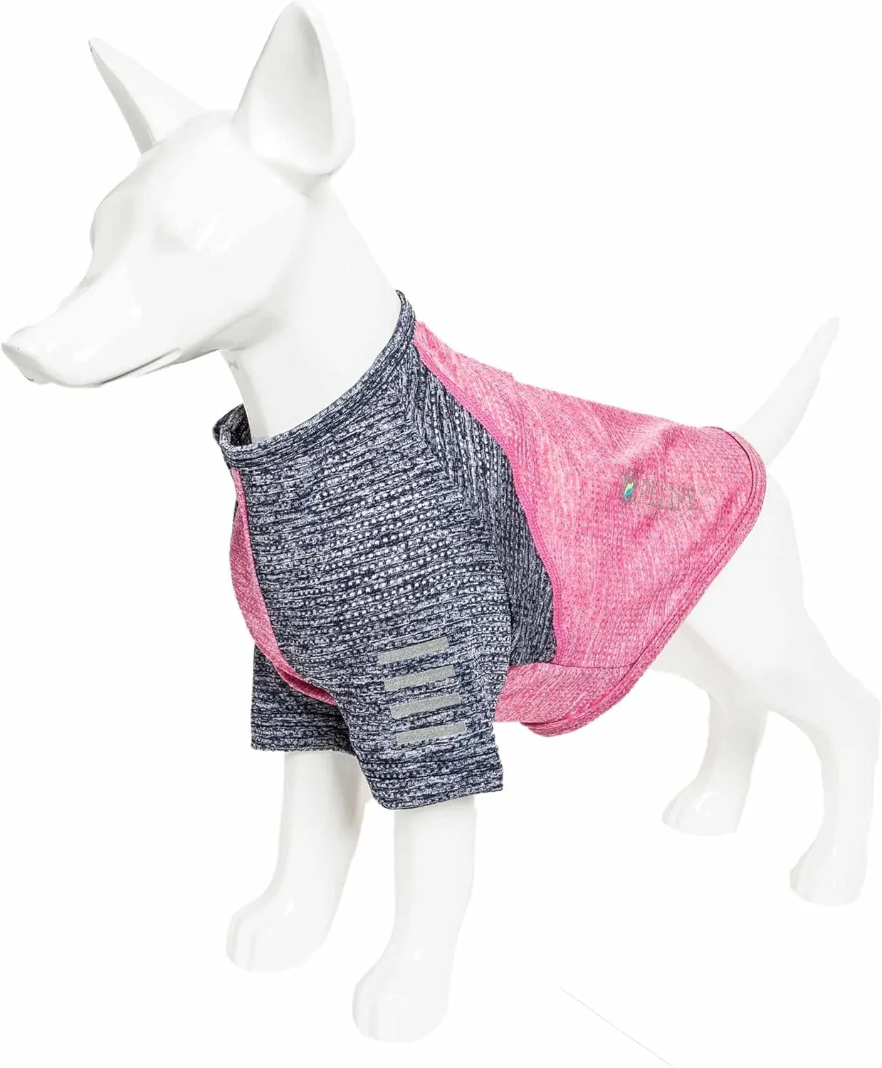 Pet Life ® Active 'Hybreed' 4-Way Stretch Two-Toned Performance Dog T-Shirt