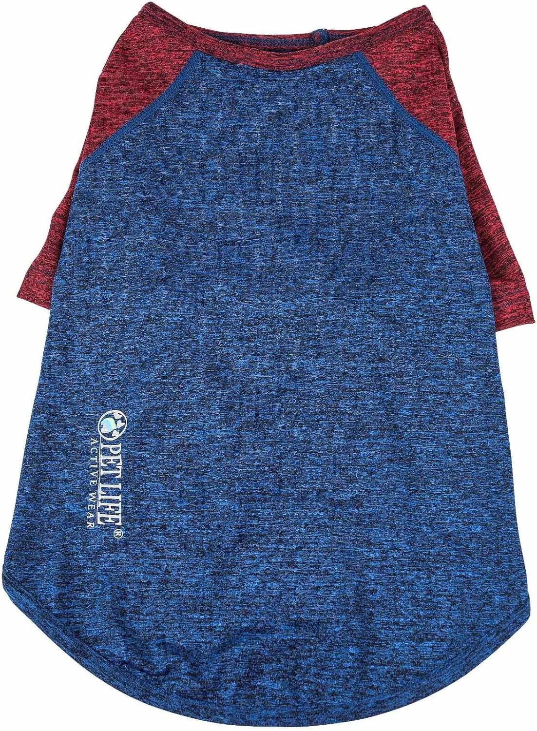 Pet Life ® Active 'Hybreed' 4-Way Stretch Two-Toned Performance Dog T-Shirt