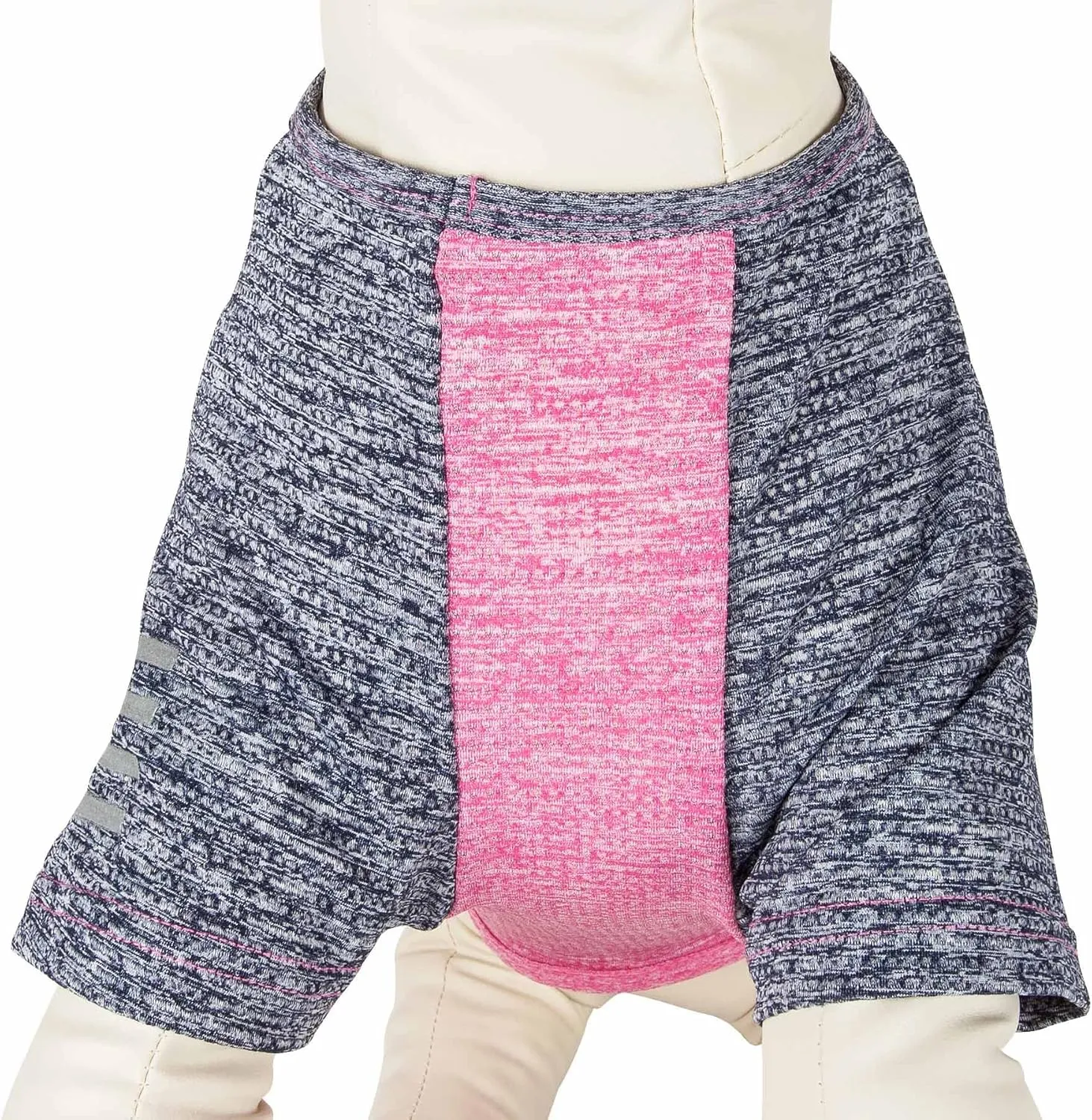 Pet Life ® Active 'Hybreed' 4-Way Stretch Two-Toned Performance Dog T-Shirt