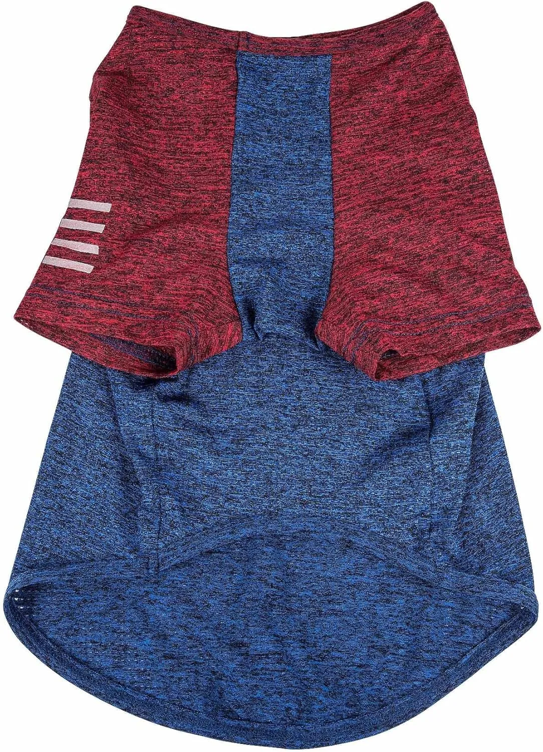 Pet Life ® Active 'Hybreed' 4-Way Stretch Two-Toned Performance Dog T-Shirt