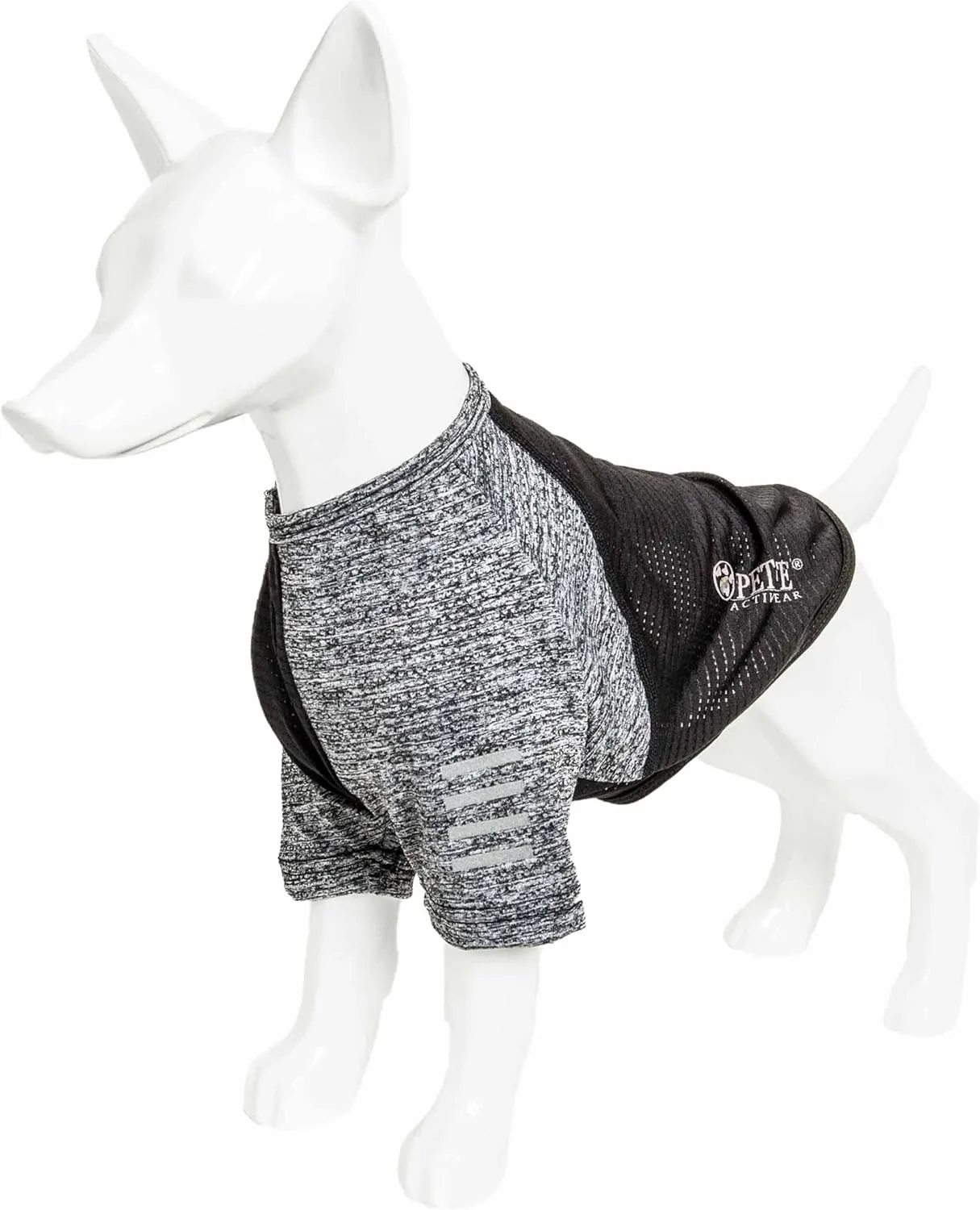 Pet Life ® Active 'Hybreed' 4-Way Stretch Two-Toned Performance Dog T-Shirt