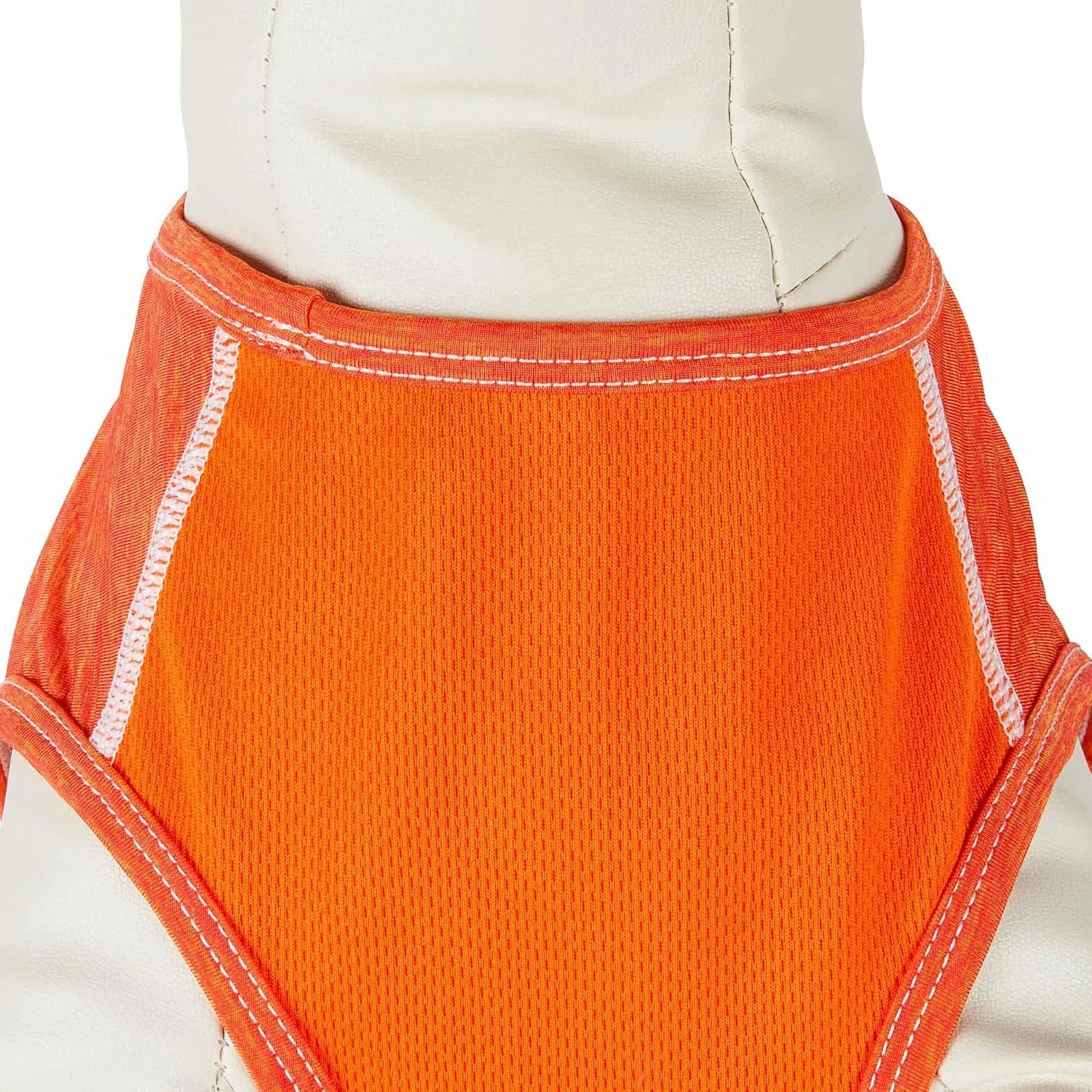 Pet Life ® Active 'Aero-Pawlse' Heathered Fitness and Yoga Dog T-Shirt Tank Top - Performance Pet T-Shirt with 4-Way-Stretch and Quick-Dry Technology - Summer Dog Clothes with added Reflective Safety