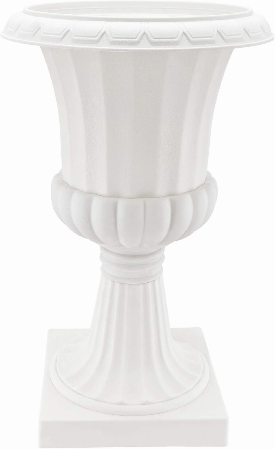 PL52WT-2 Deluxe Plastic Urn(Pack of 2), White