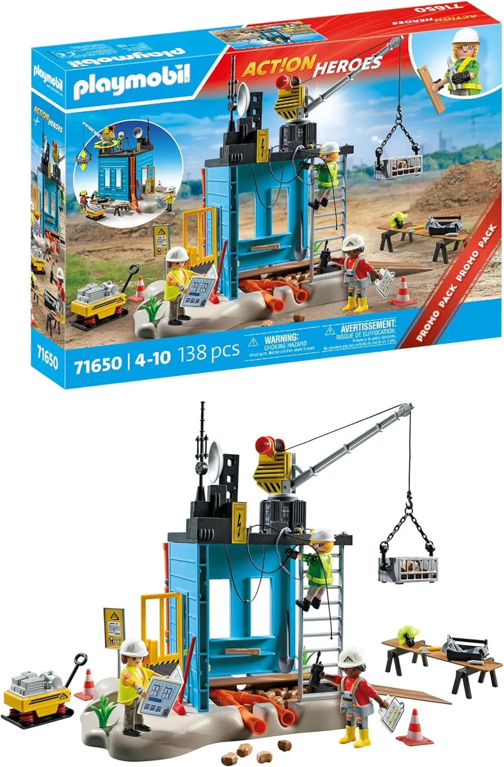 Playmobil Construction Site