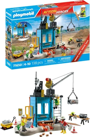 Playmobil Construction Site