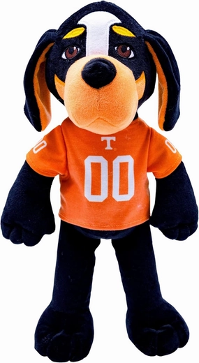Plushible 14" University of Tennessee Smokey Mascot Plush Figure - College Football Ragdoll - Sports Mascot Figure - Soft Plush Material - Surface Washable - Baby Doll - All Ages - Rag Dolls Toddlers
