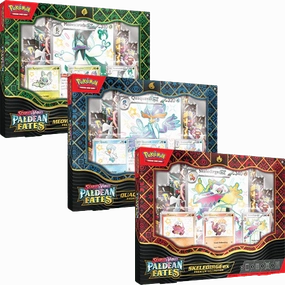 Pokemon TCG: Scarlet & Violet 4.5 Paldean Fates ex Premium Collection - Set of Three