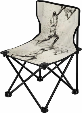 Portable Camping Folding Chairs Foldable Chair Small Sketch Basketball Lightweight Backpacking Outdoor Outside Fishing