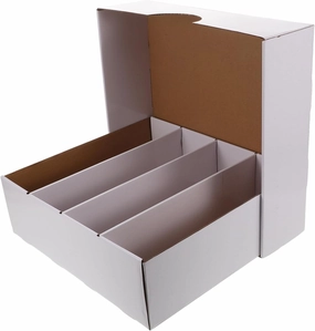 Portable Cardboard Organizer for Efficient Basketball Card Storage and Sorting Space Saving Design for Game Card