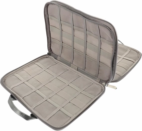 Portable Double Layer Watch Band Storage Case Watch Strap Organizer & Holder for Travel Watch Storage Bag with Multi Compartment Design