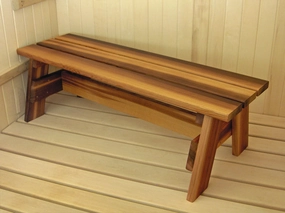 Portable Stout Bench Red Cedar