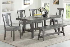 Poundex PDEX-F1775 Benche, Gray
