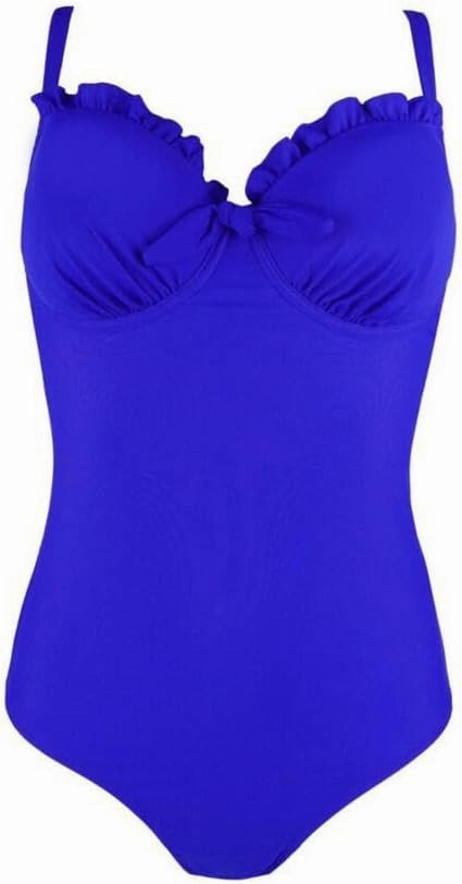 Pour Moi Splash Frill Underwire One-Piece