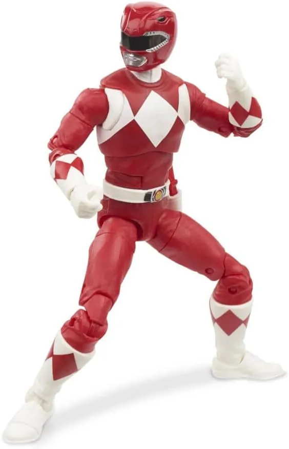 Power Rangers E7755 Lightning Collection 6" Mighty Morphin Red Ranger Collectible Action Figure Toy with Accessories