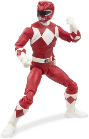 Power Rangers E7755 Lightning Collection 6" Mighty Morphin Red Ranger Collectible Action Figure Toy with Accessories