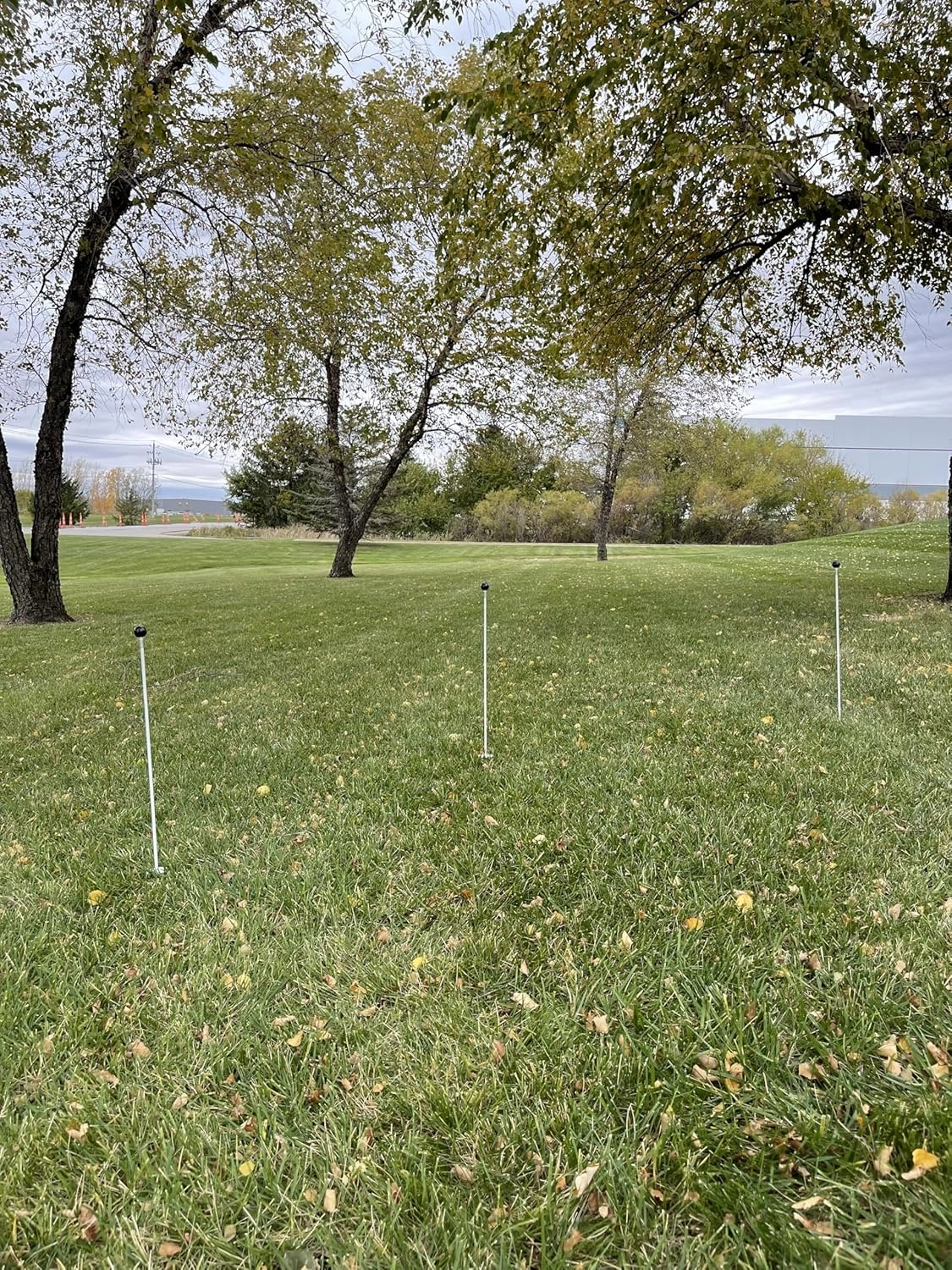 Practice Target Set – Durable, All-Metal, Portable Golf Target Markers | Easy Setup, No Hole Cutting | Perfect for Lessons, Events, and Practice Greens