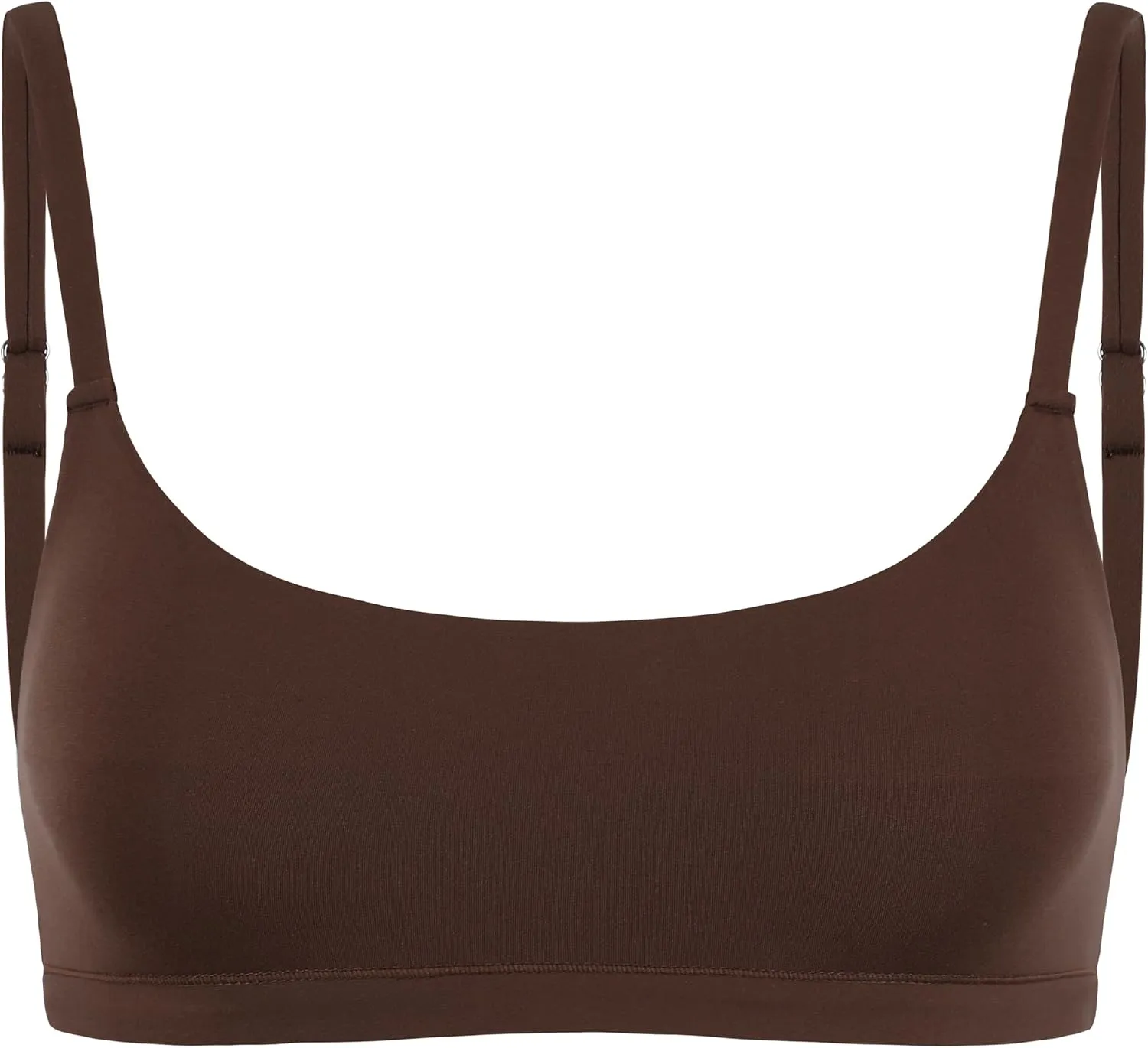 PrettyGuide Women's Wireless Bralette No Padding Scoop Neck Seamless No Underwire Smoothing Everyday Bra