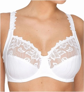 PrimaDonna Deauville Side Support Bra 34D, White