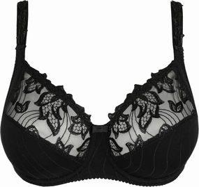 PrimaDonna Deauville Side Support Bra 36J, Black