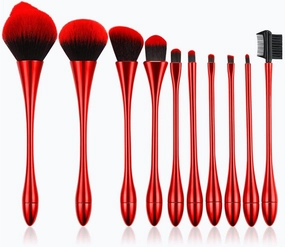 Professional 10pcs/Set Makeup Beauty Brushes Makeup Brush Cosmetics Brush kit