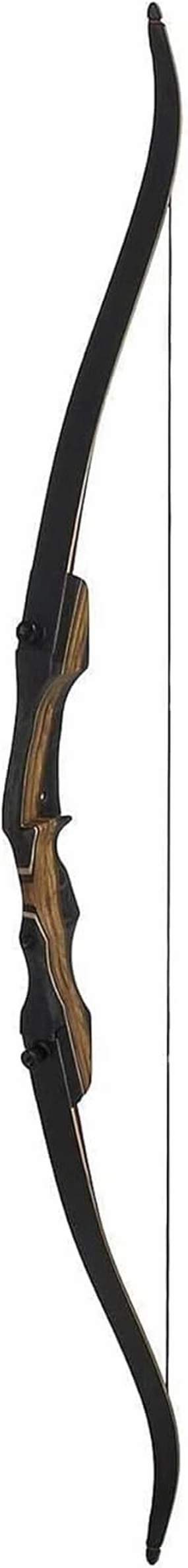 PSE Archery Night Hawk Traditional Takedown Recreational Shooting Recurve Bow