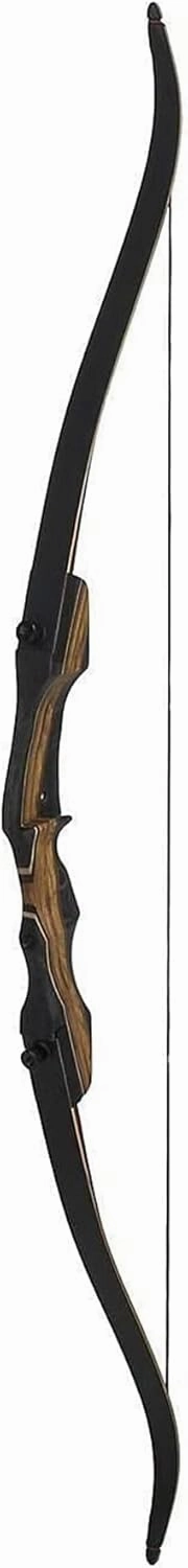 PSE Archery Night Hawk Traditional Takedown Recreational Shooting Recurve Bow