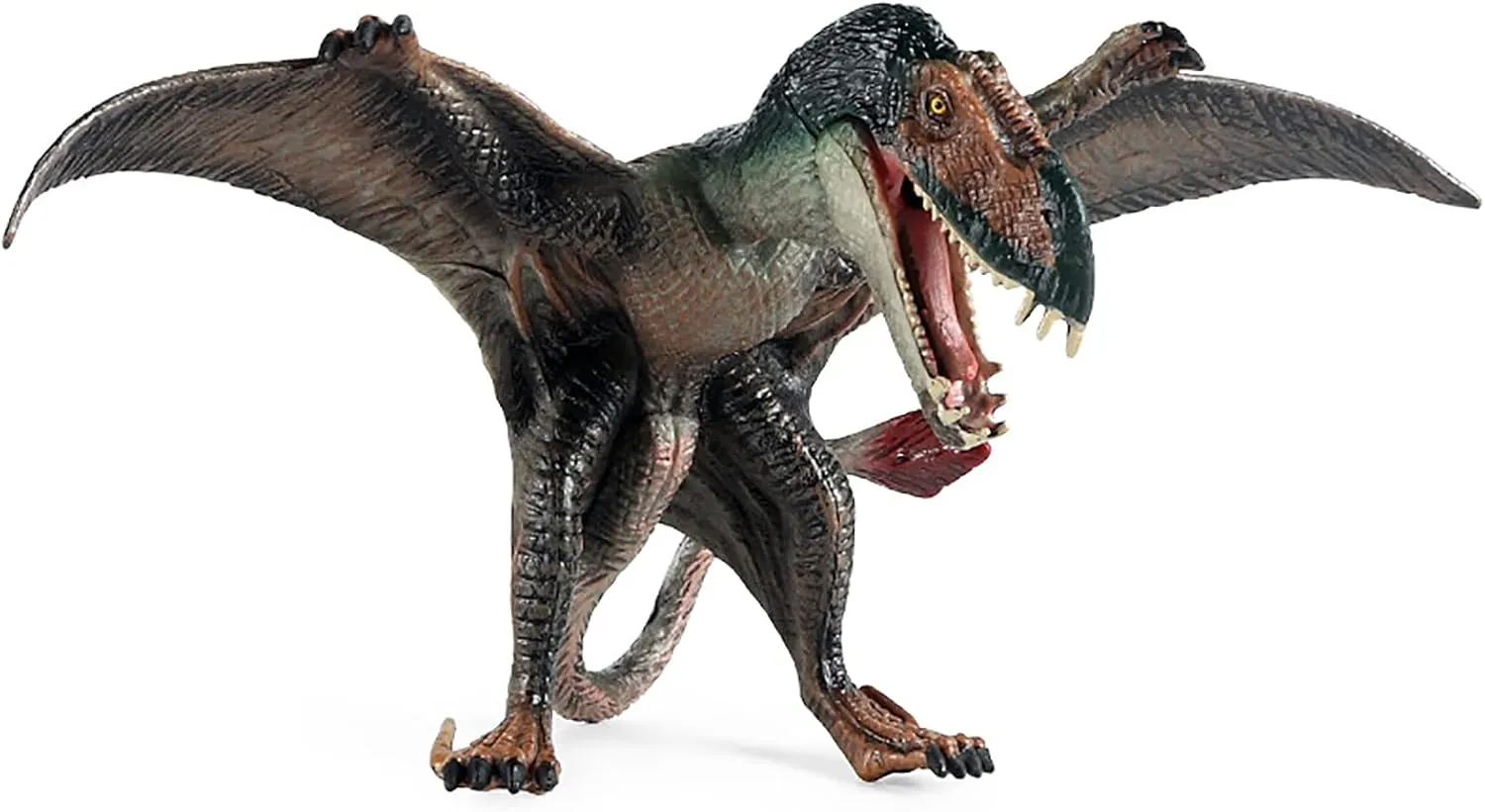 Pterodactyl Dinosaur Action Figures - Realistic Flying Toy | Movable Mouth | Pteranodon Dino Toys | Cake Toppers | For Boys and Girls